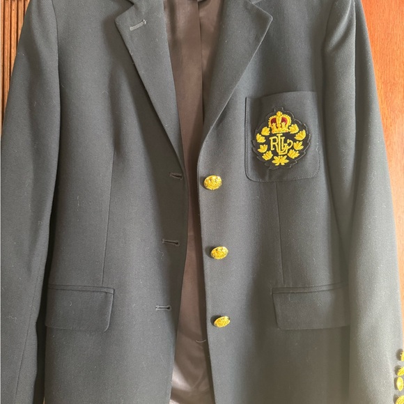 Dark Navy Blue Blazer 6/6P - Picture 2 of 4